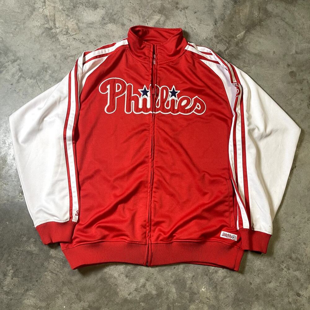 Stitches Philadelphia Phillies MLB Men's XL Track Jacket